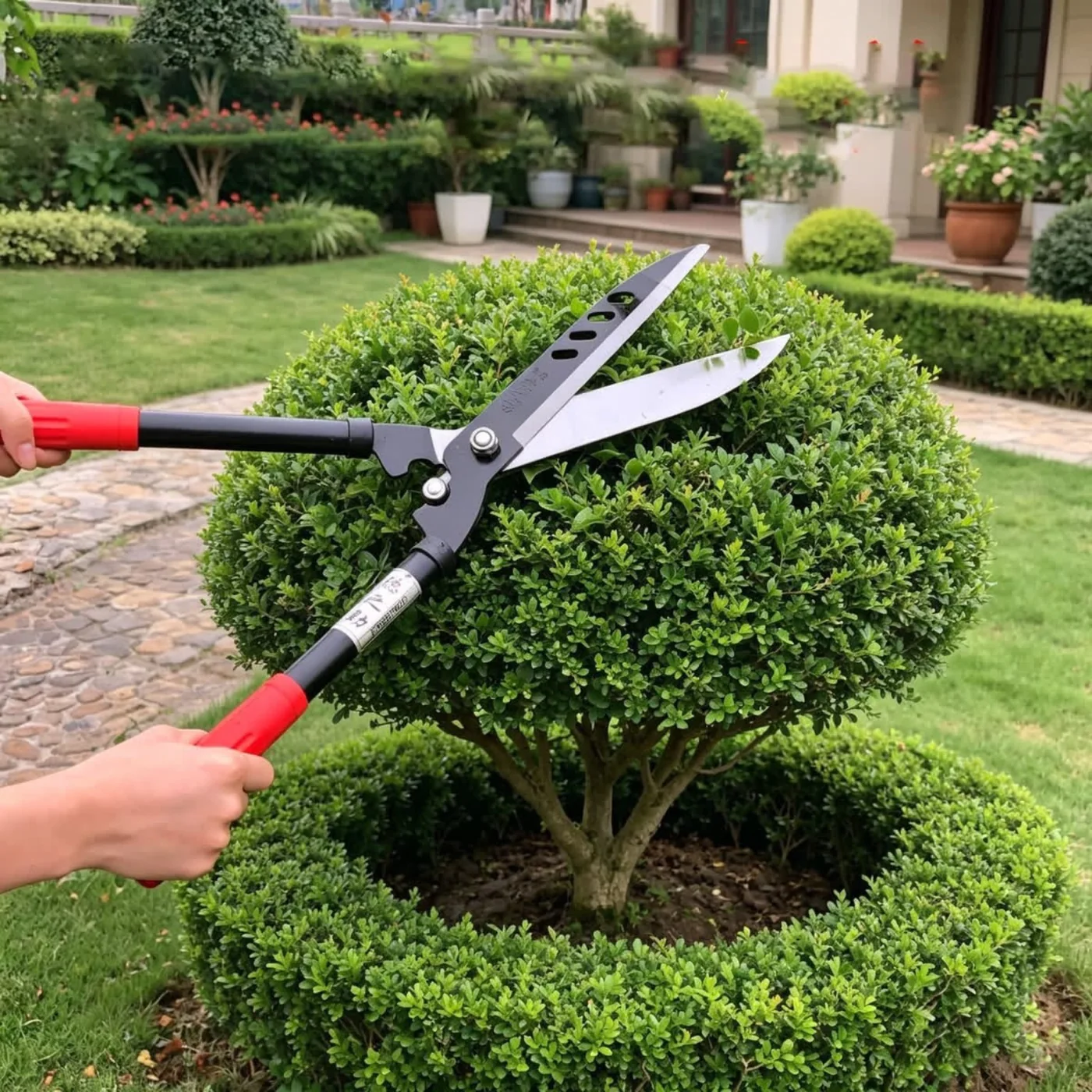 Professional shrub and hedge trimming service