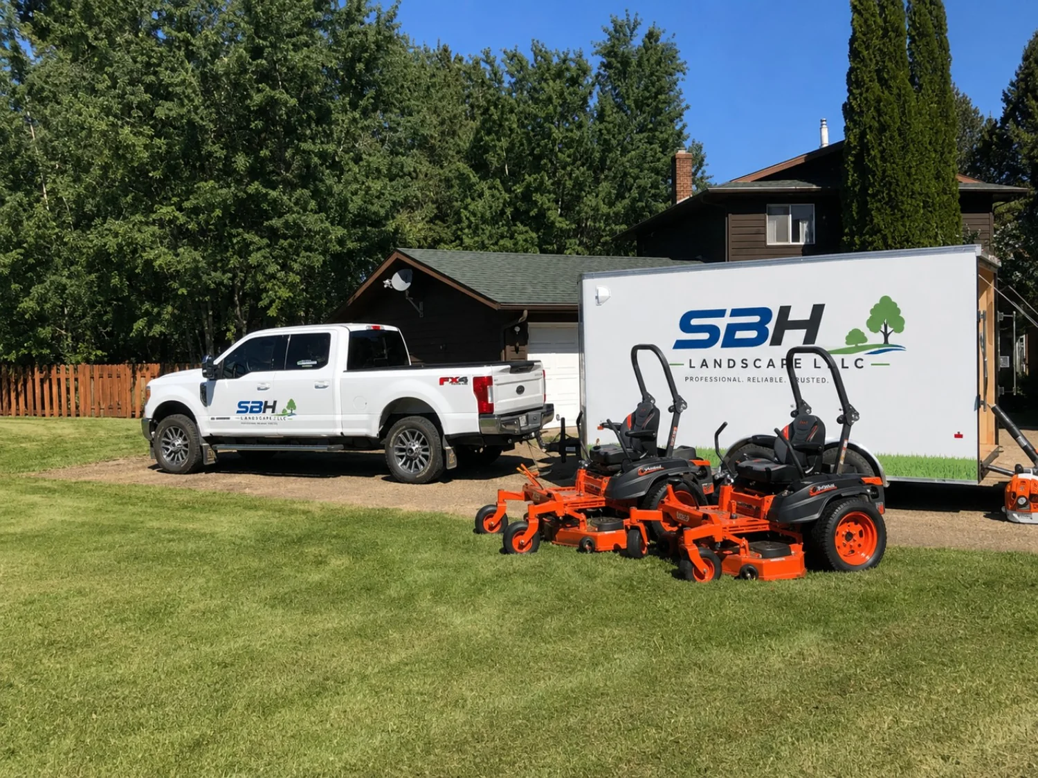 Yard cleanup, shrub pruning, and vegetation removal service